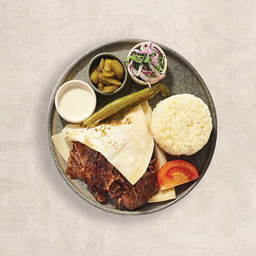 Angus Beef Doner With Rice