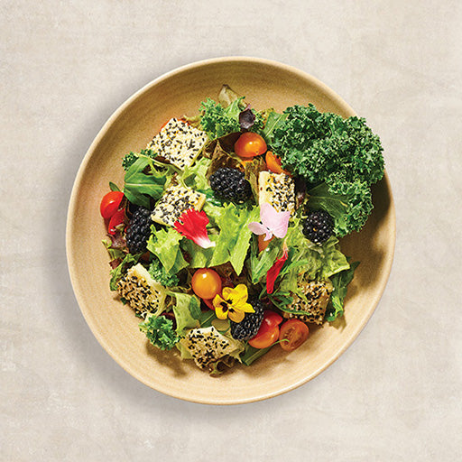 Golden Halloumi Salad