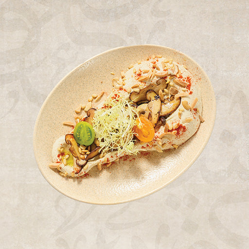 Hummus Truffle Mushroom