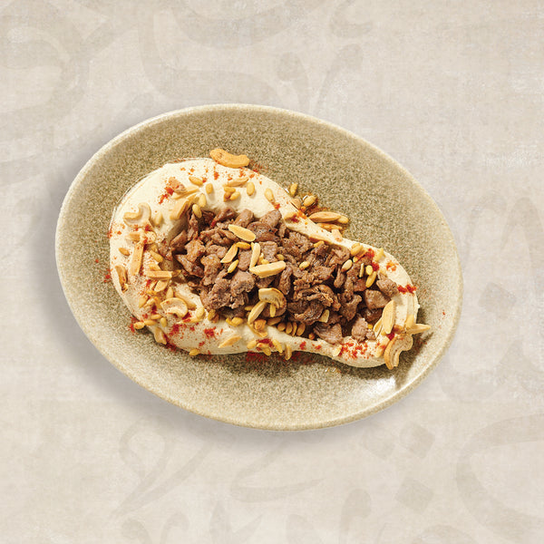 Hummus With Lamb Cuts