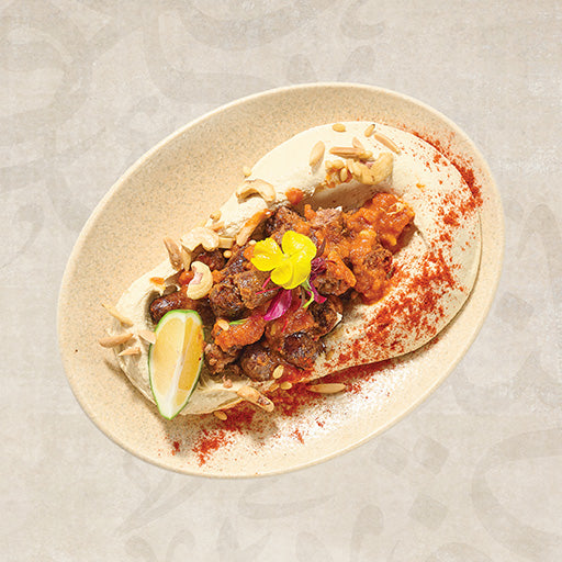 Hummus With Soujouk