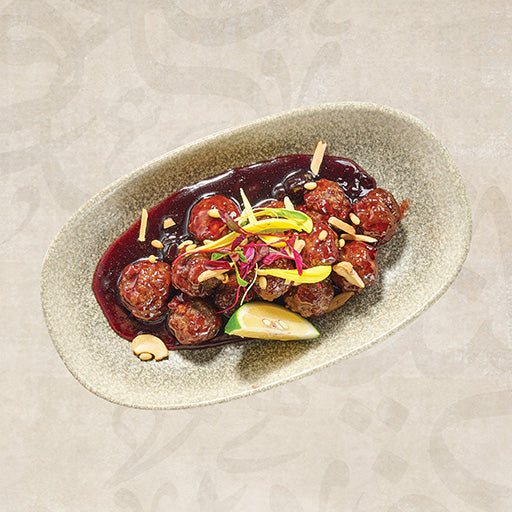 Kabbab with pomegrenate molasses