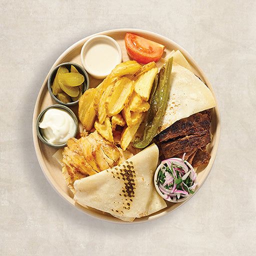 Mixed Doner&Chicken With Fries