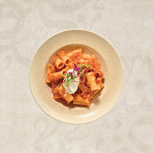 Rigatoni Ricota Bolognese